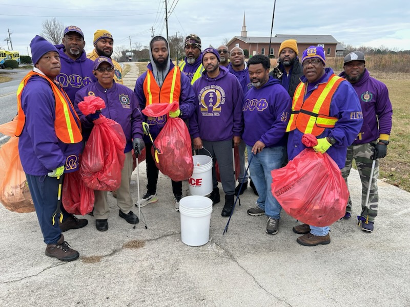 Omega Psi Phi Fraternity_AAM Group Pic